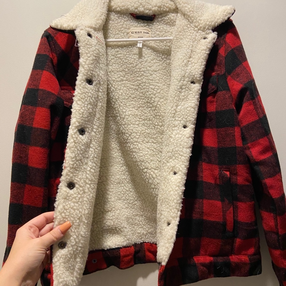 Sherpa Lined Coat